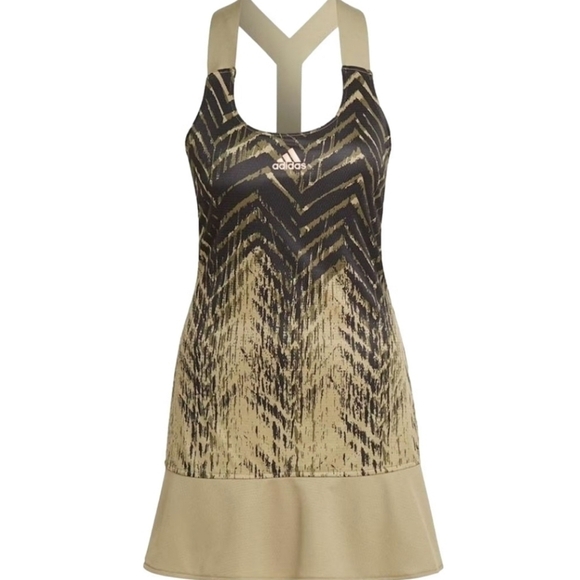 adidas Dresses & Skirts - Adidas 2 Pieces Sportswear Fit Dress And Short Set, Olive/Black, Size S